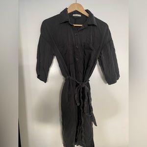 Marine Layer belted shirt dress